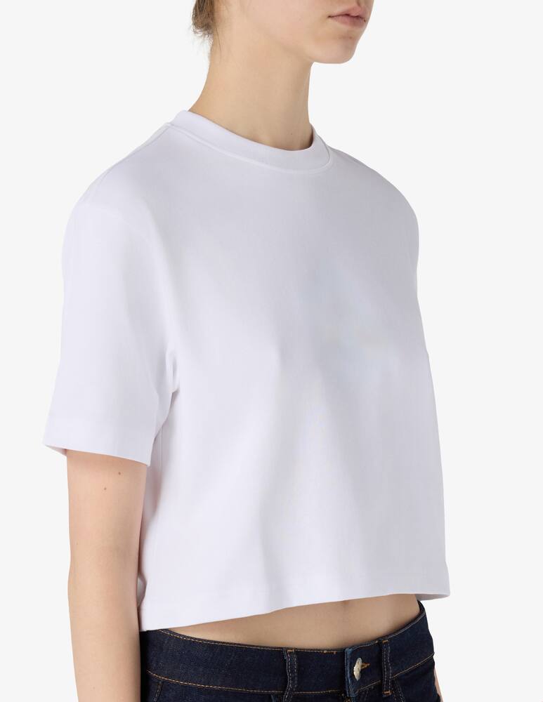 rinascente Karl Lagerfeld T-shirt boxy con logo in cotone