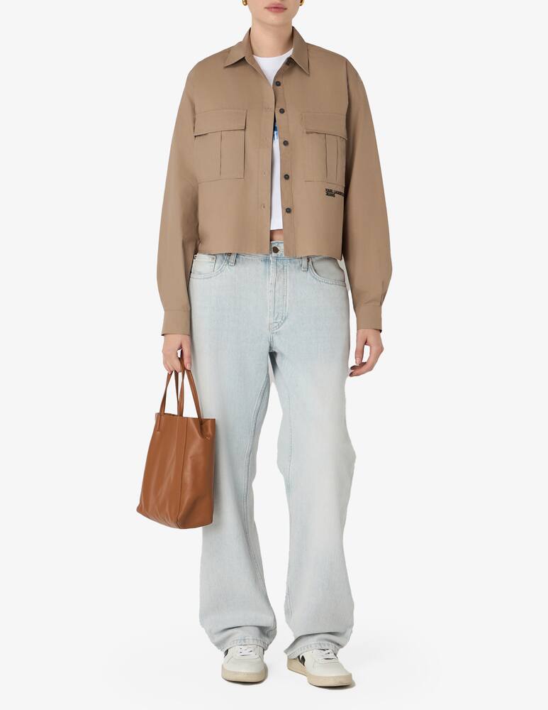 rinascente Karl Lagerfeld Boxy utility shirt