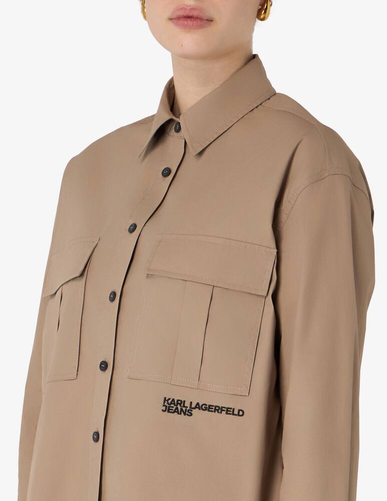 rinascente Karl Lagerfeld Boxy utility shirt