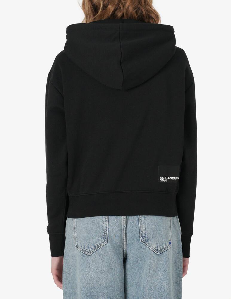 rinascente Karl Lagerfeld Felpa con cappuccio logo
