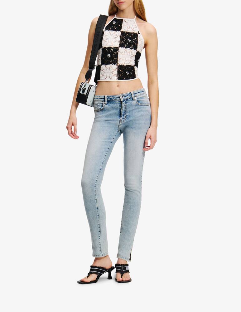 rinascente Karl Lagerfeld Skinny jeans with slit