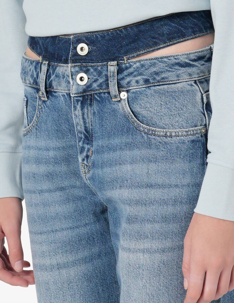 rinascente Karl Lagerfeld Jeans straight a vita alta