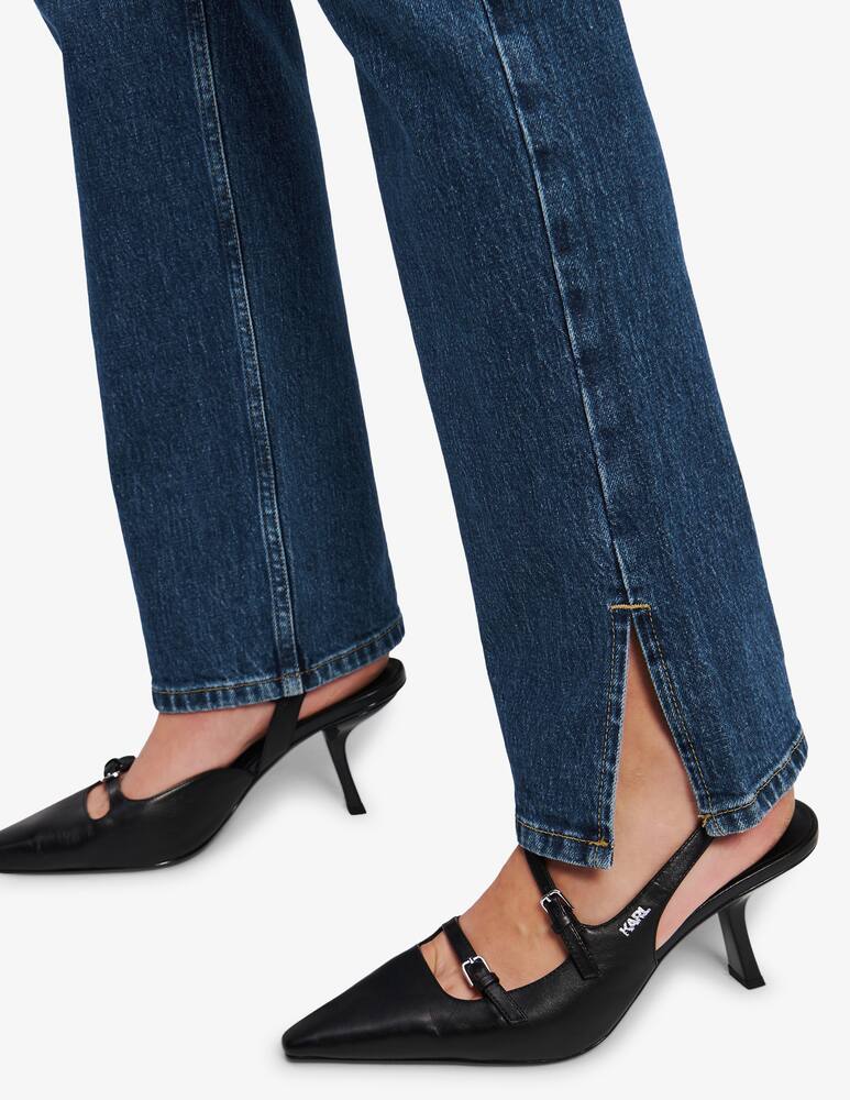 rinascente Karl Lagerfeld Jeans a gamba dritta con spacchi