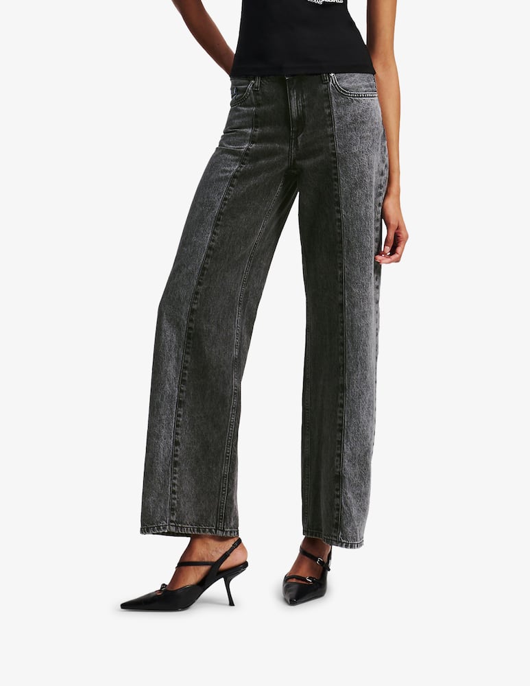 rinascente Karl Lagerfeld Relaxed denim trousers