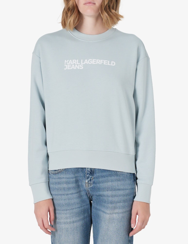 Karl Lagerfeld Jeans Felpa con logo Essential - immagine 1 Karl Lagerfeld Jeans Felpa con logo Essential - immagine 1