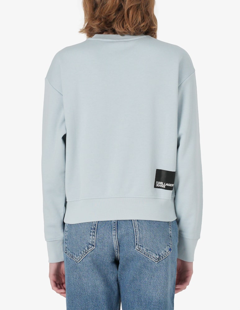 Karl Lagerfeld Jeans Felpa con logo Essential - immagine 3 Karl Lagerfeld Jeans Felpa con logo Essential - immagine 3