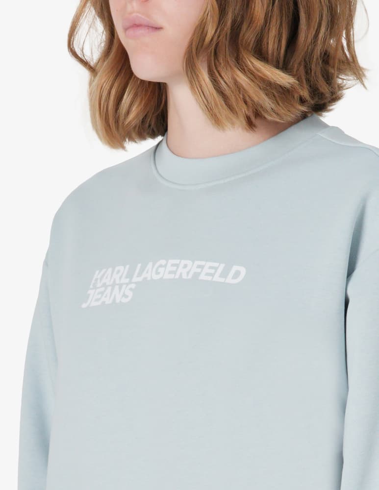 Karl Lagerfeld Jeans Felpa con logo Essential - immagine 4 Karl Lagerfeld Jeans Felpa con logo Essential - immagine 4