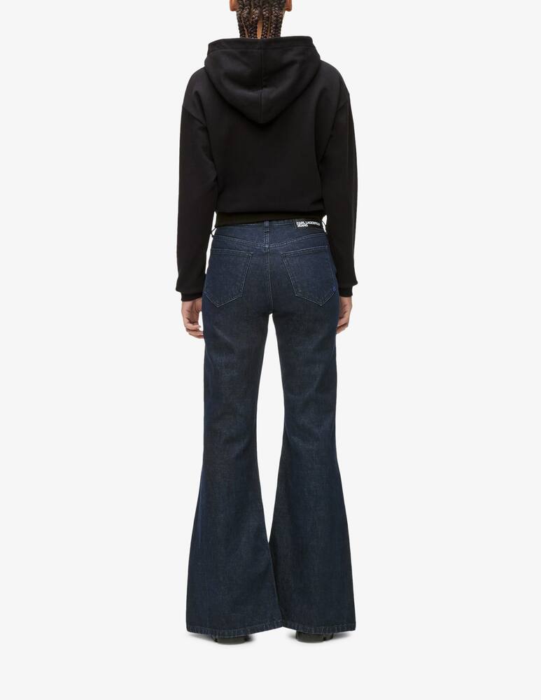rinascente Karl Lagerfeld Flared denim trousers