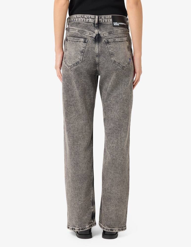 rinascente Karl Lagerfeld Jeans dritti con spacco