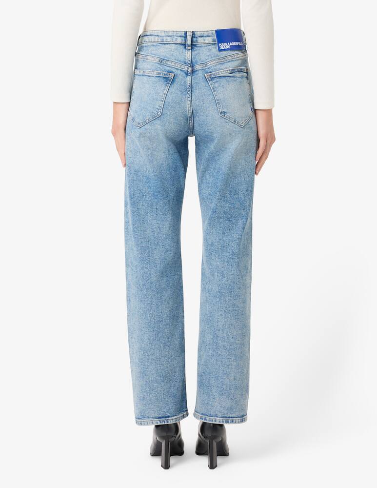 rinascente Karl Lagerfeld Jeans straight a vita alta