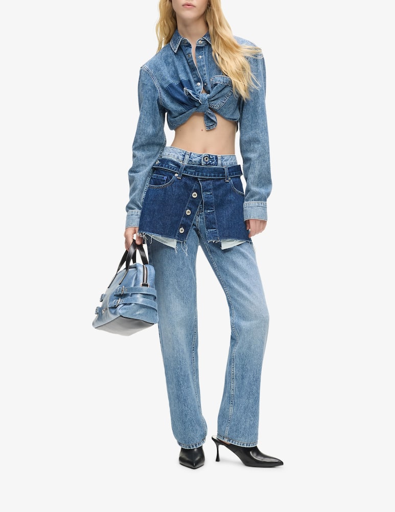 rinascente Karl Lagerfeld Camicia di jeans boxy