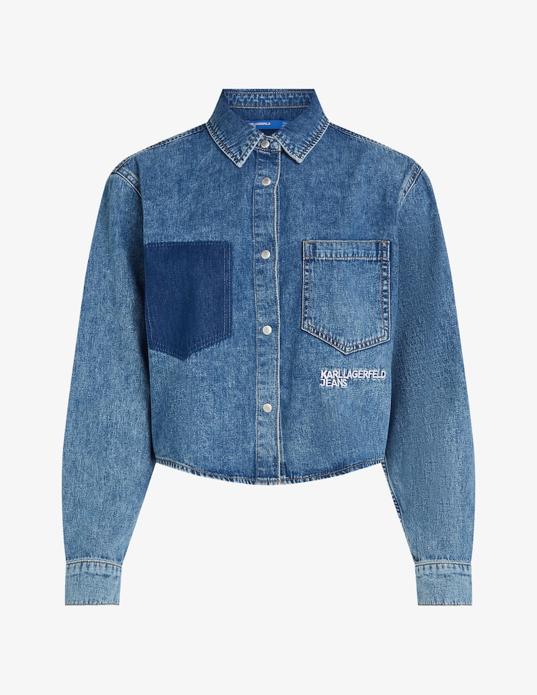 rinascente Karl Lagerfeld Camicia di jeans boxy