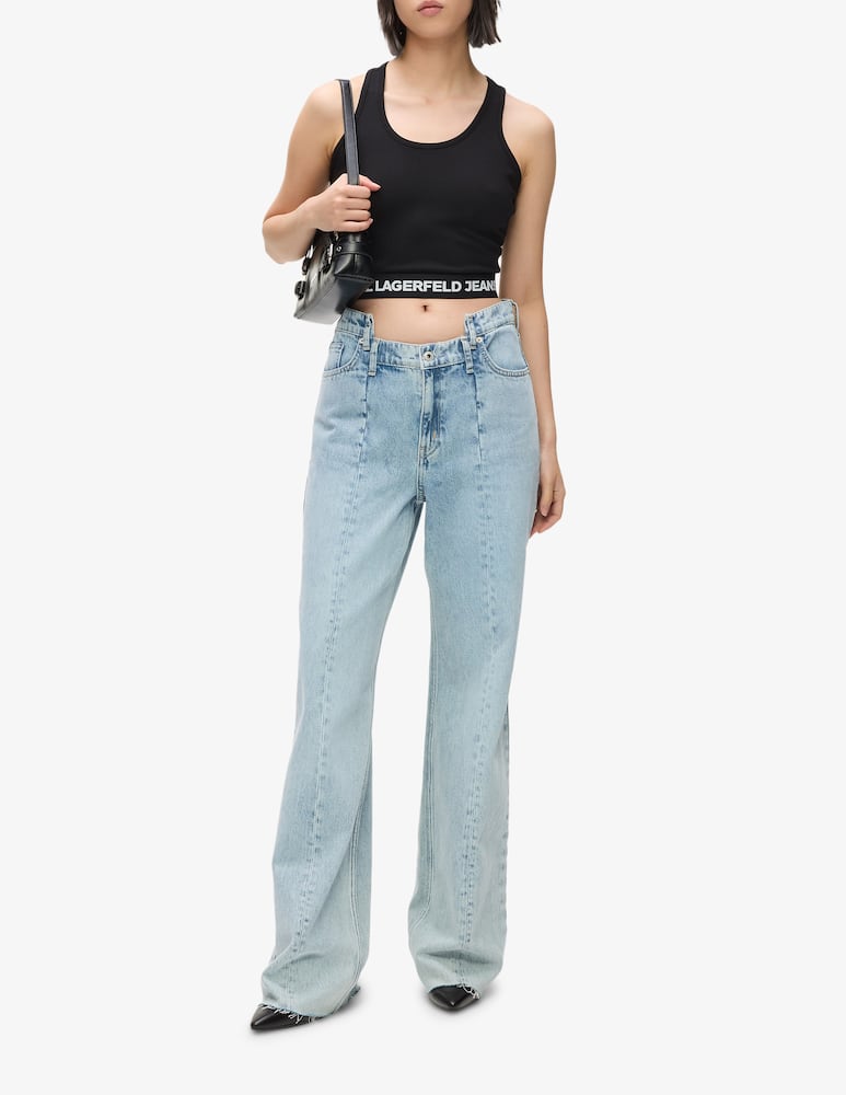 rinascente Karl Lagerfeld Jeans a gamba dritta