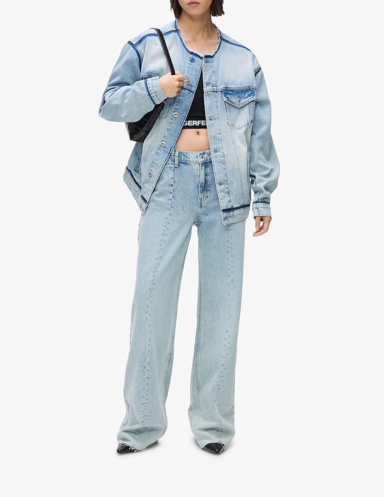 rinascente Karl Lagerfeld Jeans a gamba dritta