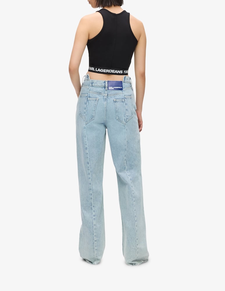 rinascente Karl Lagerfeld Jeans a gamba dritta