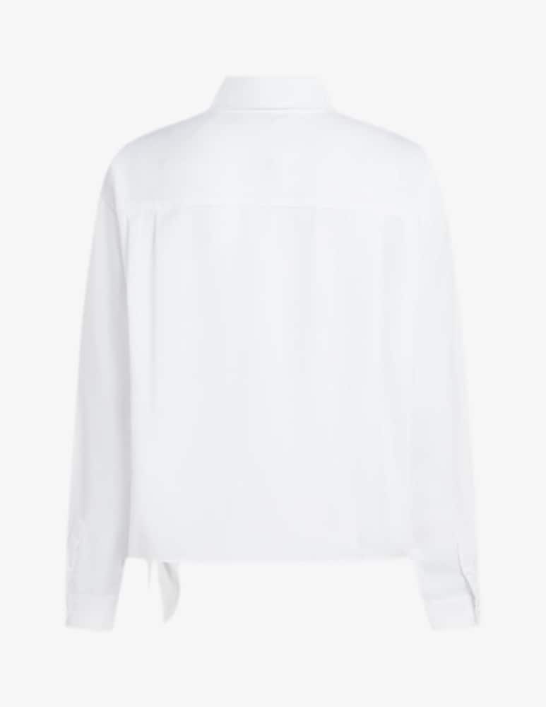 Karl Lagerfeld Jeans Camicia con fiocco laterale - immagine 2 Karl Lagerfeld Jeans Camicia con fiocco laterale - immagine 2
