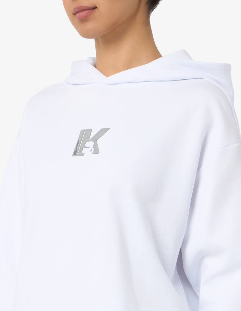 rinascente Karl Lagerfeld Jeans Felpa cappuccio con logo