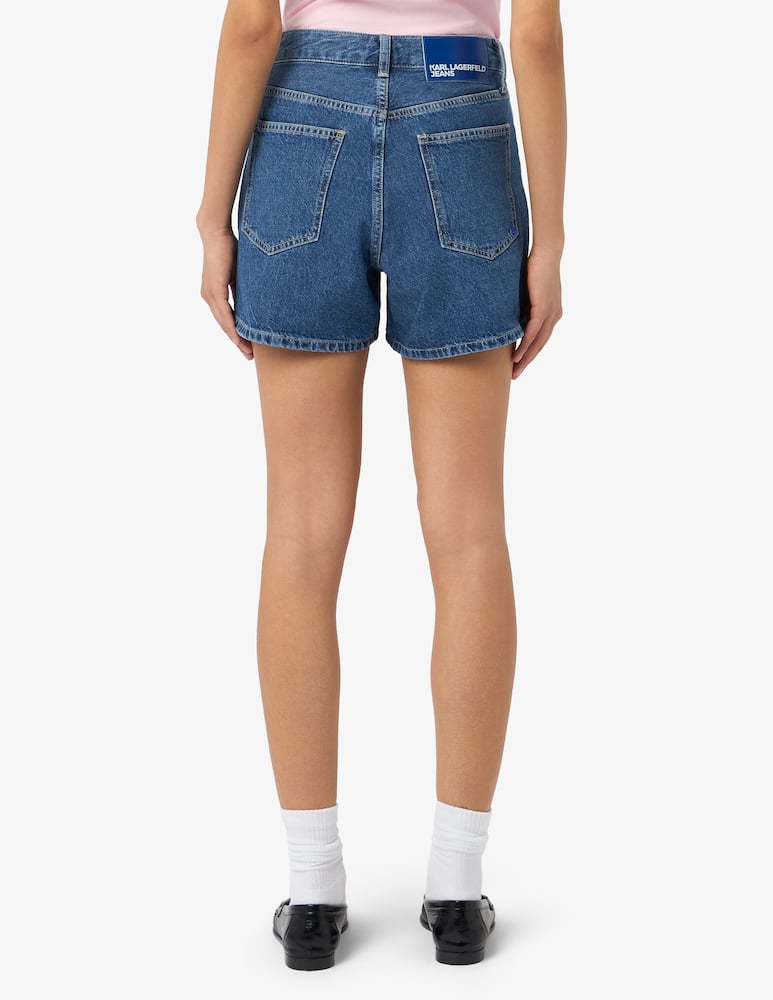 rinascente Karl Lagerfeld Jeans Shorts in jeans a vita alta