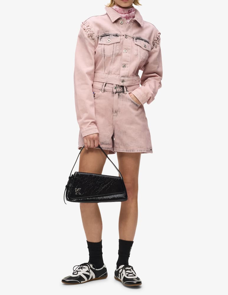 rinascente Karl Lagerfeld Jeans Giacca jeans con lacci