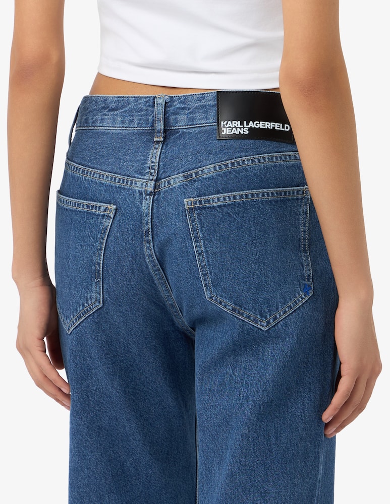 rinascente Karl Lagerfeld Jeans Jeans flare a vita alta