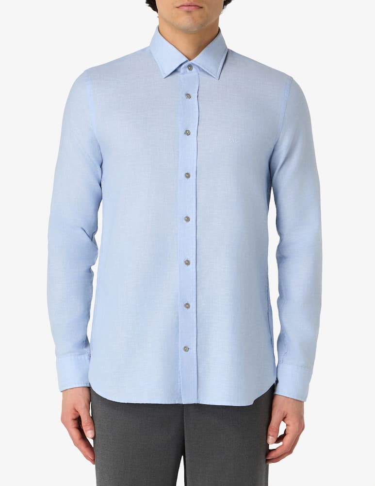 Michael Kors Camicia slim in lino - immagine 1 Michael Kors Camicia slim in lino - immagine 1
