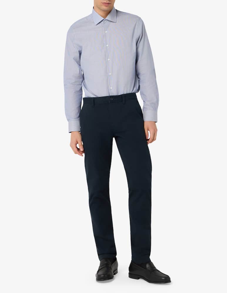 rinascente Michael Kors Camicia con righina easy care modern fit