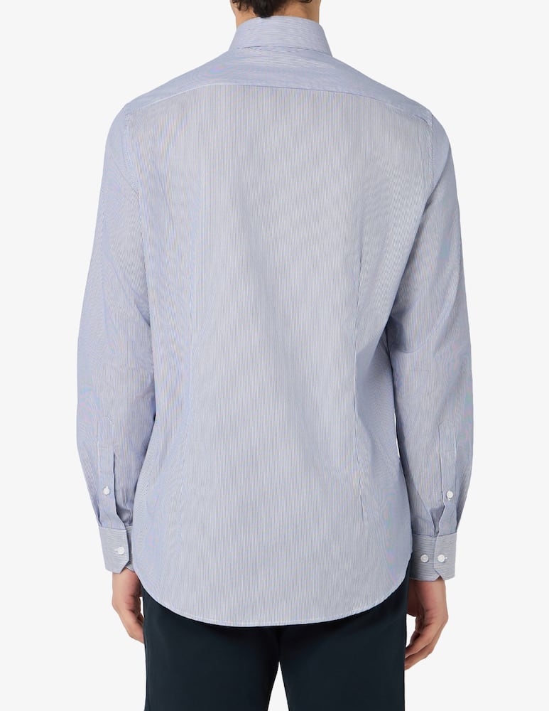 rinascente Michael Kors Camicia con righina easy care modern fit