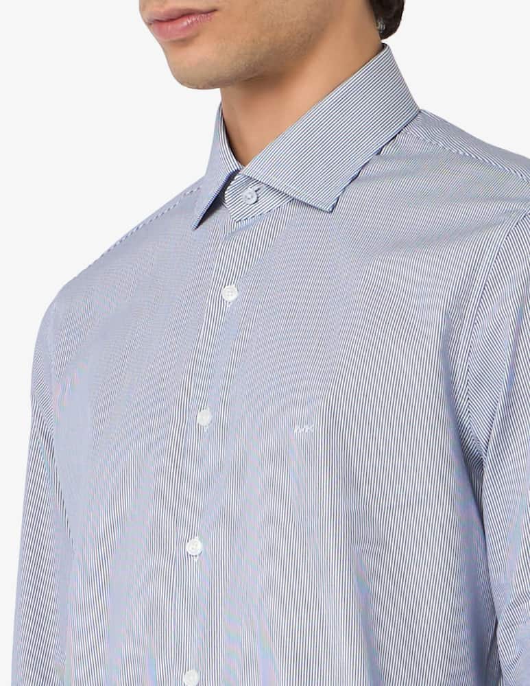 rinascente Michael Kors Camicia con righina easy care modern fit
