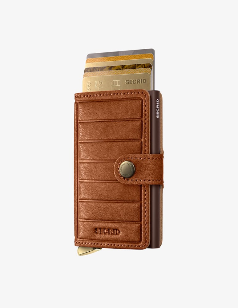 rinascente Secrid Miniwallet Premium Embossed Lines Portacarte