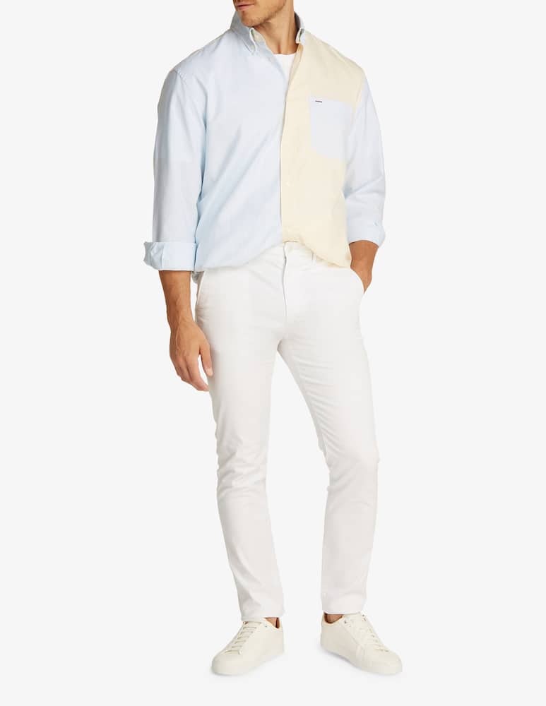Tommy Hilfiger Camicia manica lunga bicolore - immagine 2 Tommy Hilfiger Camicia manica lunga bicolore - immagine 2