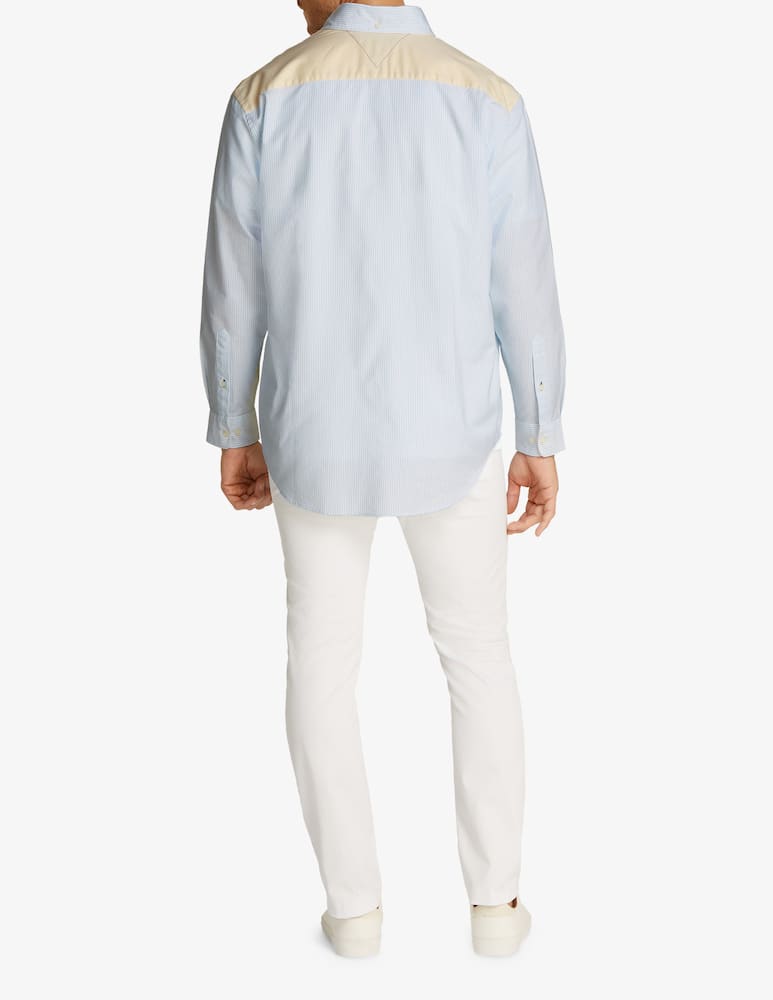 Tommy Hilfiger Camicia manica lunga bicolore - immagine 3 Tommy Hilfiger Camicia manica lunga bicolore - immagine 3