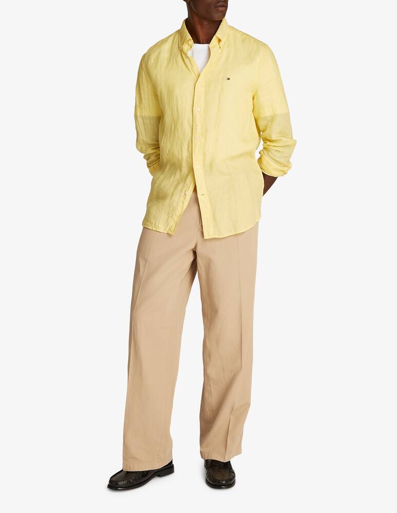 rinascente Tommy Hilfiger Lino long-sleeve shirt