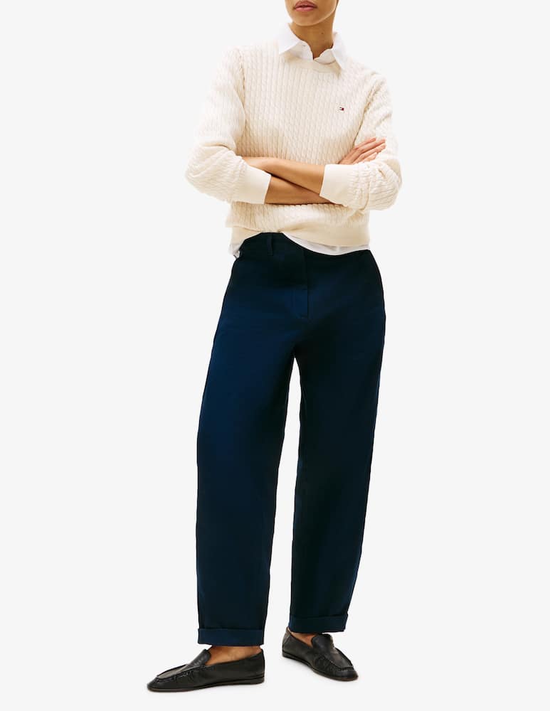 Tommy Hilfiger Maglione girocollo in cotone - immagine 2 Tommy Hilfiger Maglione girocollo in cotone - immagine 2
