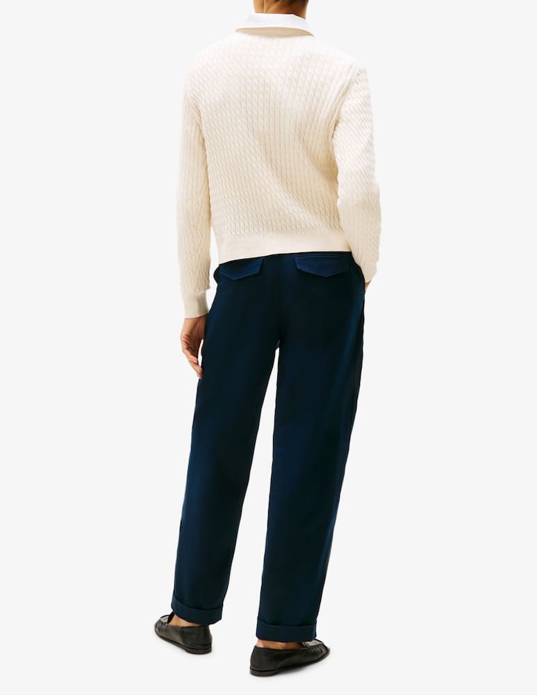 Tommy Hilfiger Maglione girocollo in cotone - immagine 3 Tommy Hilfiger Maglione girocollo in cotone - immagine 3