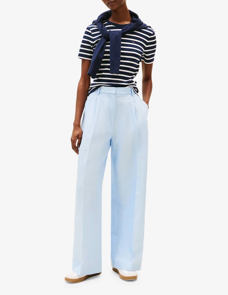 Tommy Hilfiger Stripe crewneck t-shirt - picture 2 Tommy Hilfiger Stripe crewneck t-shirt - picture 2
