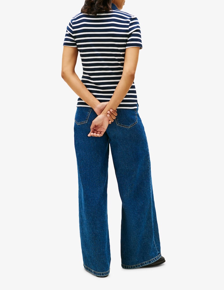 rinascente Tommy Hilfiger Striped piquet polo