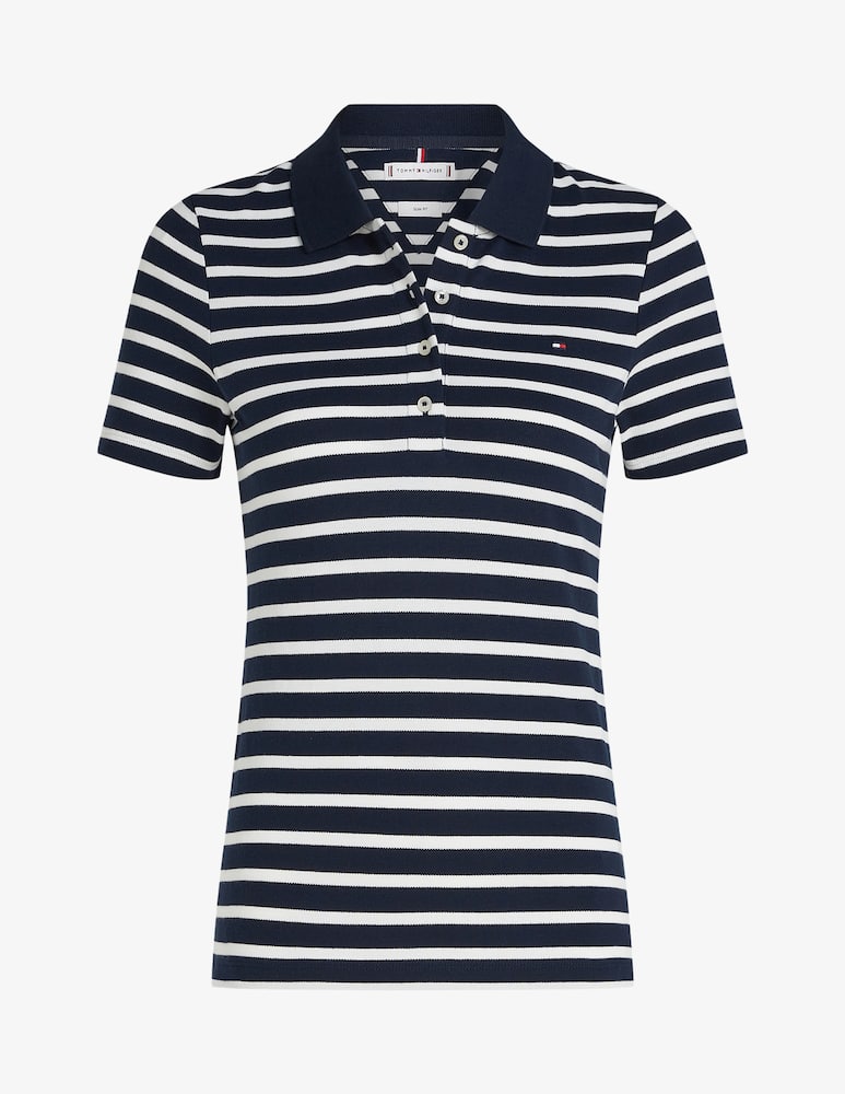 rinascente Tommy Hilfiger Striped piquet polo