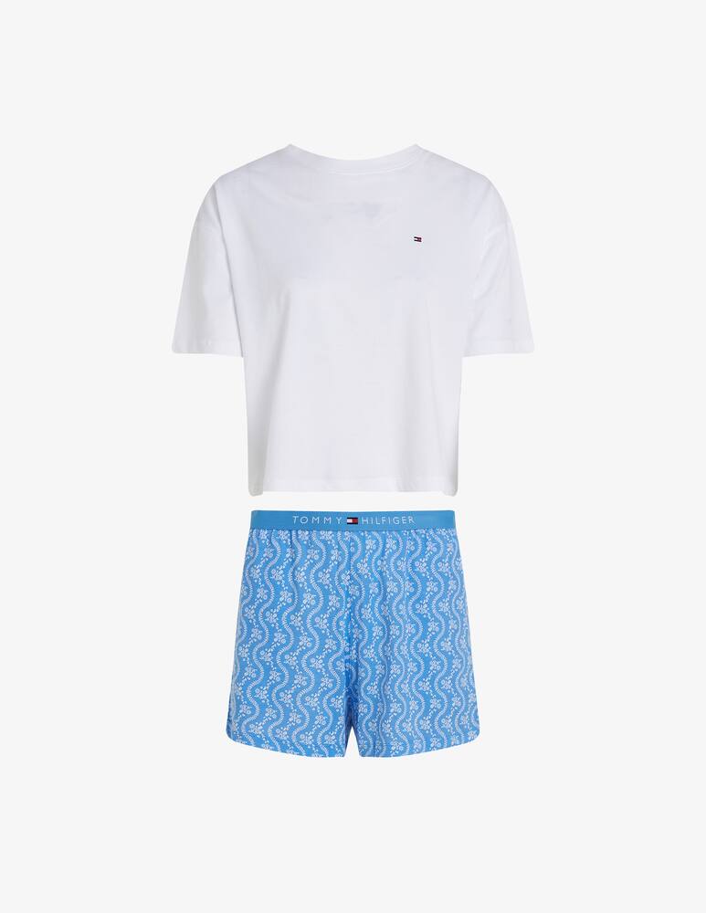 rinascente Tommy Hilfiger Cotton short pyjamas set