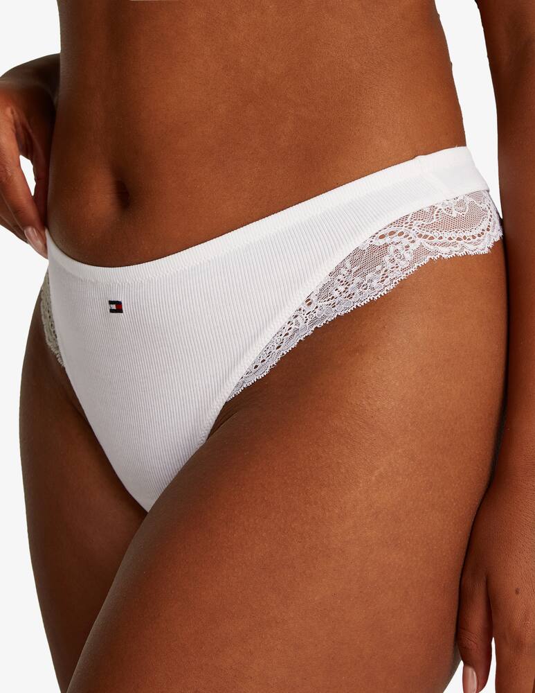 Tommy Hilfiger Perizoma con dettagli in pizzo - immagine 4 Tommy Hilfiger Perizoma con dettagli in pizzo - immagine 4