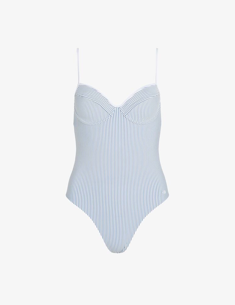 rinascente Tommy Hilfiger Striped one piece swimsuit