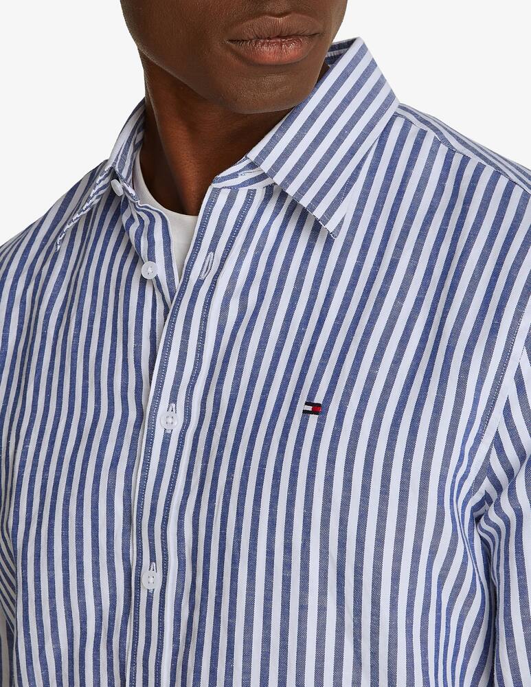 rinascente Tommy Hilfiger Camicia lino a righe