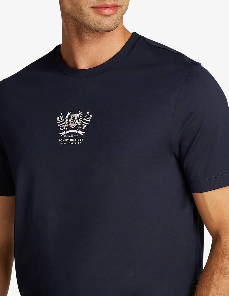 rinascente Tommy Hilfiger Crest embroidered t-shirt
