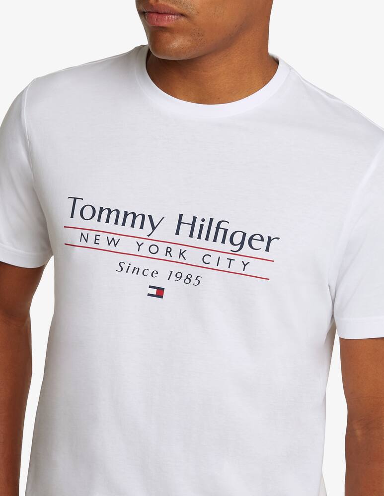 rinascente Tommy Hilfiger T-shirt logo centrale