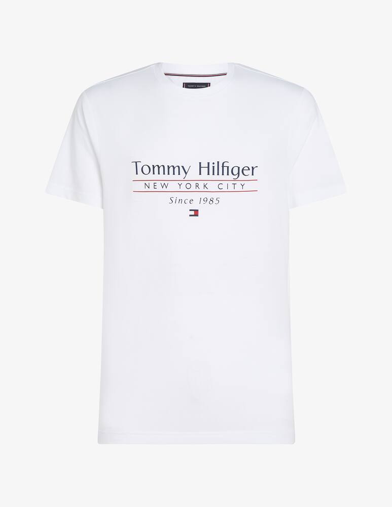 rinascente Tommy Hilfiger T-shirt logo centrale