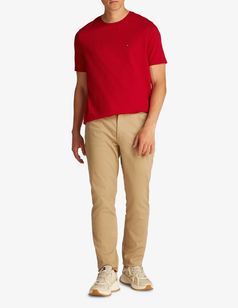 Tommy Hilfiger T-shirt girocollo a tinta unita - immagine 7 Tommy Hilfiger T-shirt girocollo a tinta unita - immagine 7