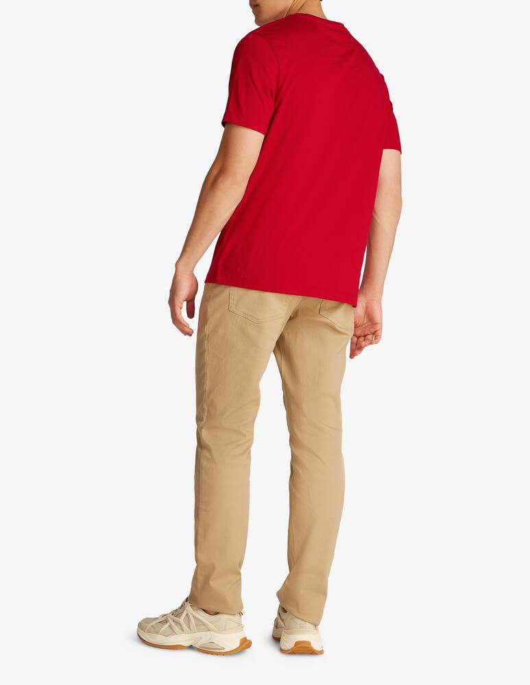 Tommy Hilfiger T-shirt girocollo a tinta unita - immagine 8 Tommy Hilfiger T-shirt girocollo a tinta unita - immagine 8