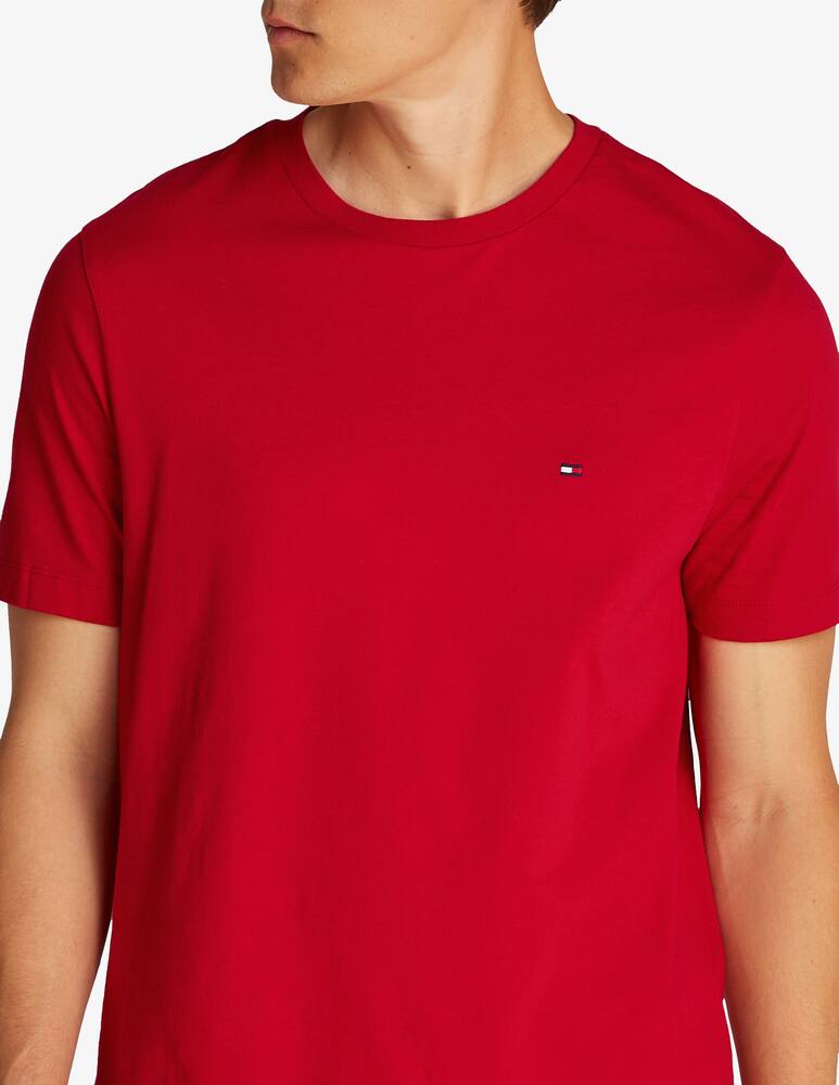 Tommy Hilfiger T-shirt girocollo a tinta unita - immagine 9 Tommy Hilfiger T-shirt girocollo a tinta unita - immagine 9
