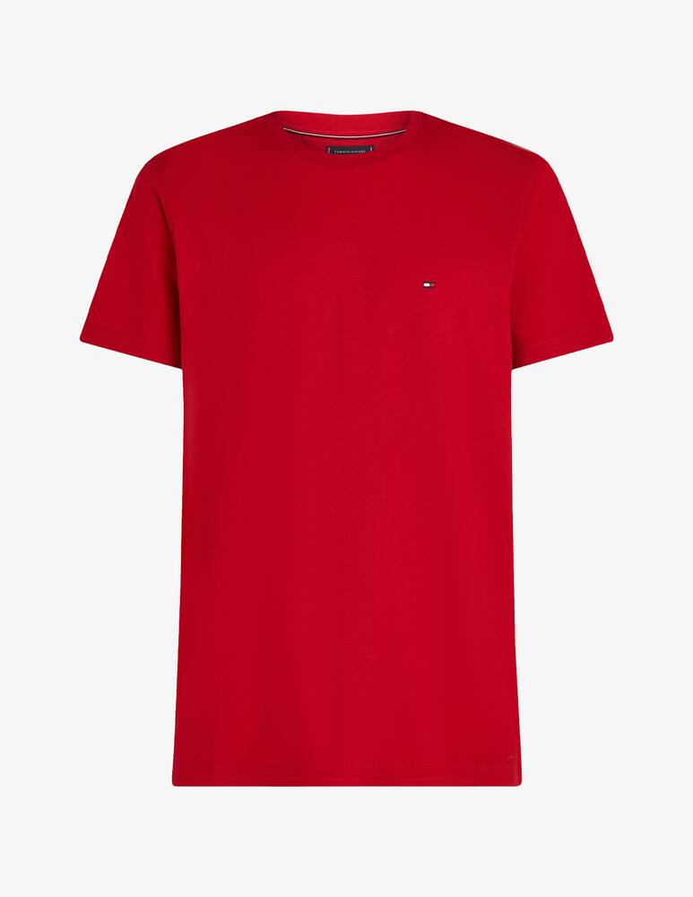 Tommy Hilfiger T-shirt girocollo a tinta unita - immagine 10 Tommy Hilfiger T-shirt girocollo a tinta unita - immagine 10