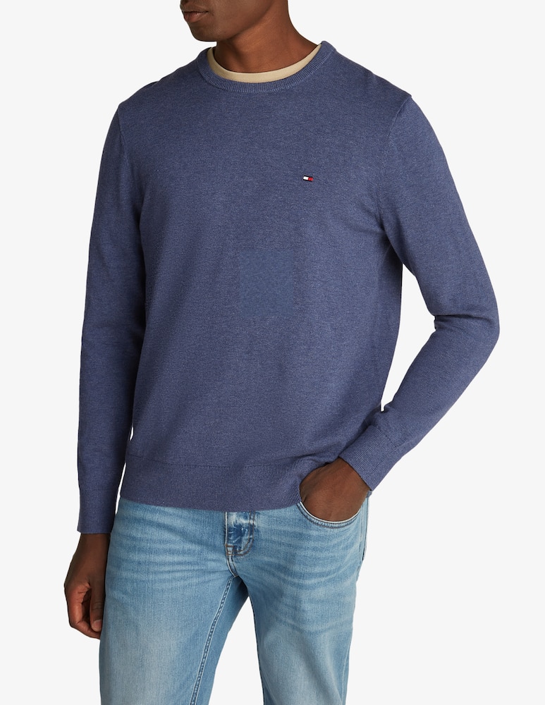Tommy Hilfiger Maglione essential in cotone - immagine 1 Tommy Hilfiger Maglione essential in cotone - immagine 1
