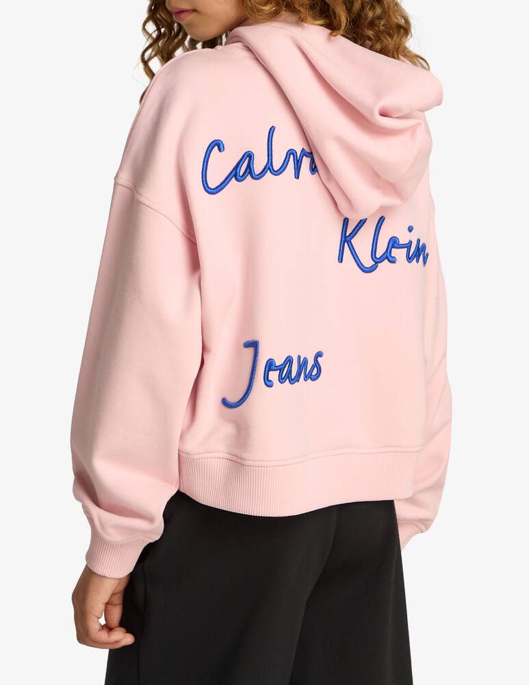 rinascente Calvin Klein Felpa capp micro logo